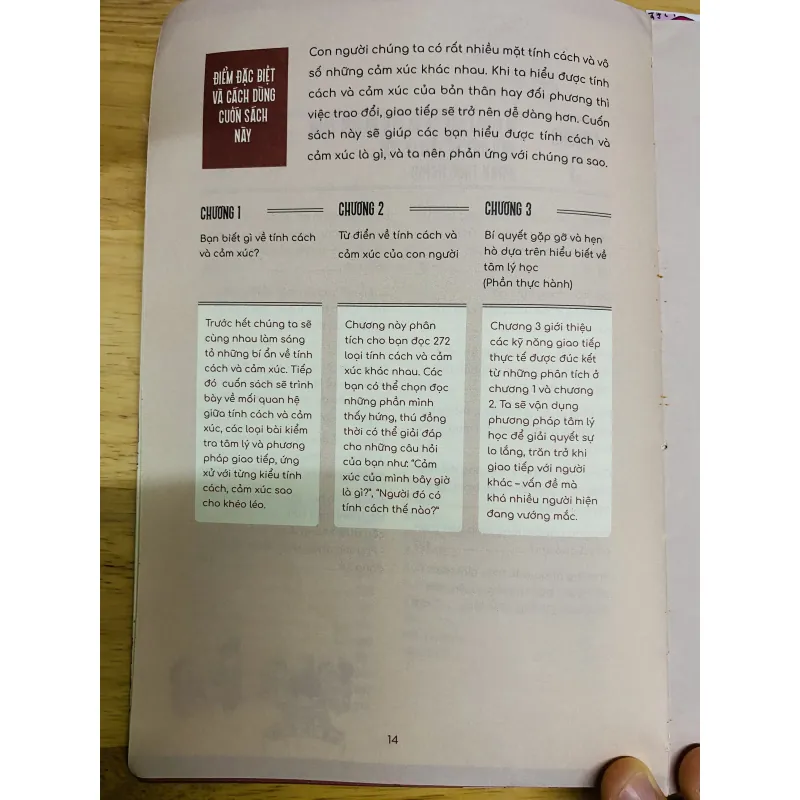 TỪ ĐIỂN TÂM LÝ (Sách hay giờ hiếm có) - Tính cách & Cảm xúc đến từ đâu? - Shozo Shibuya 756324