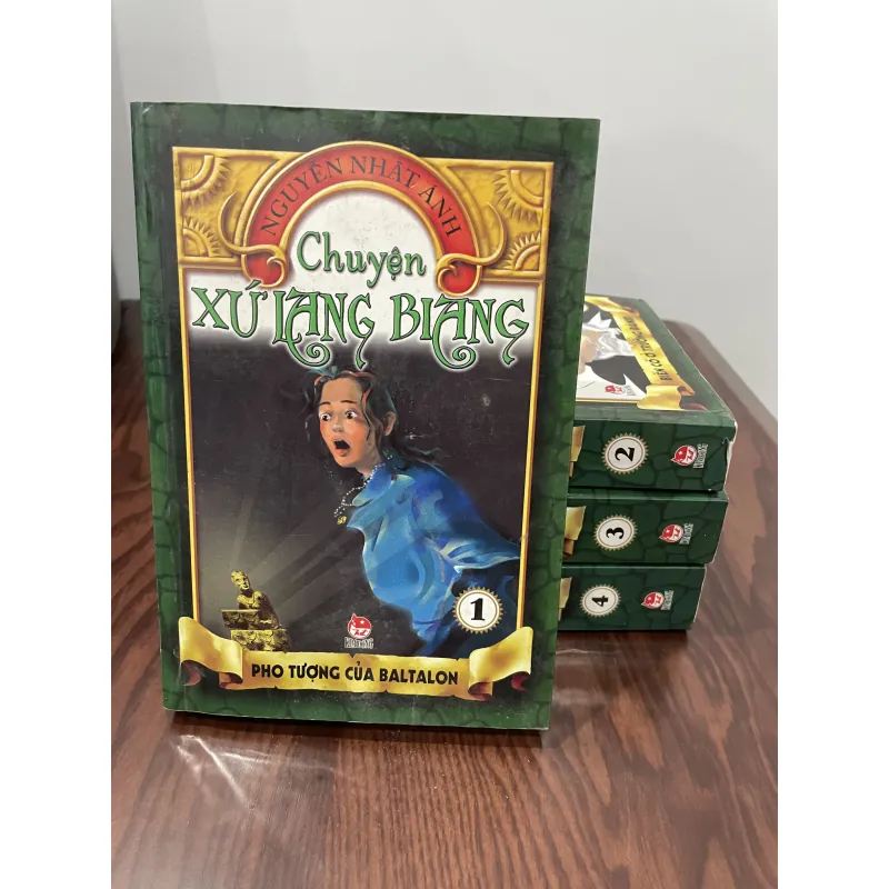 Chuyện xứ Langbiang -  Nguyễn Nhật Ánh (bản 2008) - sách đẹp - bộ 4 cuốn 976673