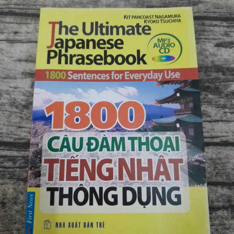 The Ultimate Japnanese Phrasebook. 1800 câu đàm thoại tiếng Nhật  763269