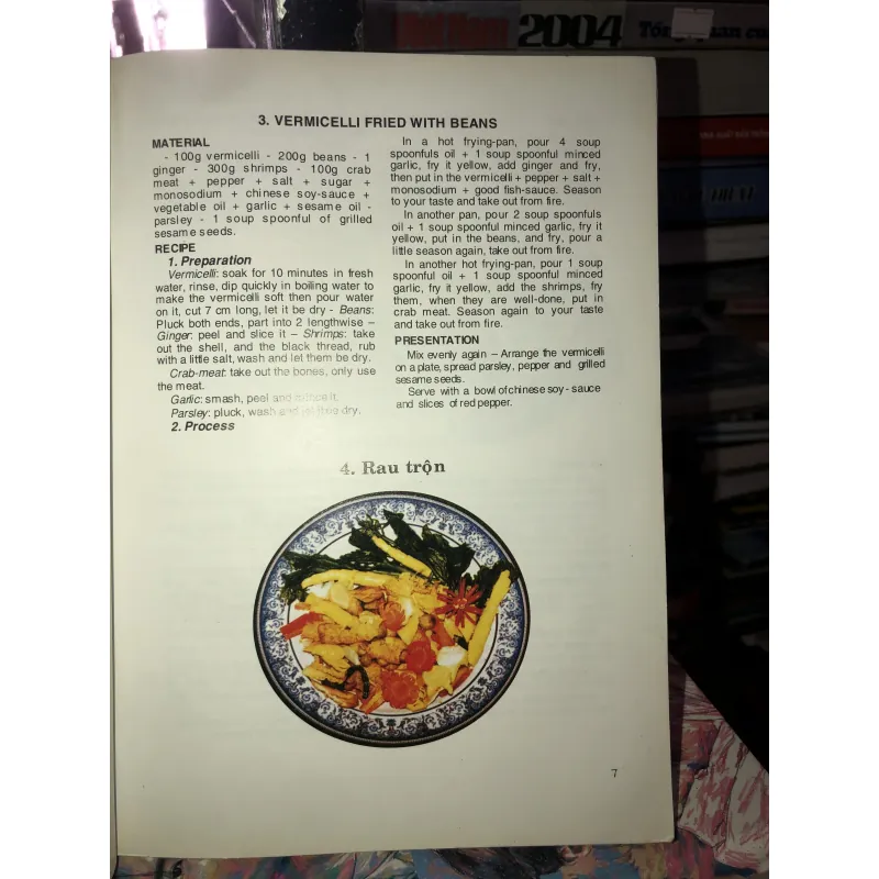 Các món ăn Việt Nam ngày nay (sách song ngữ Anh - Việt) 960626