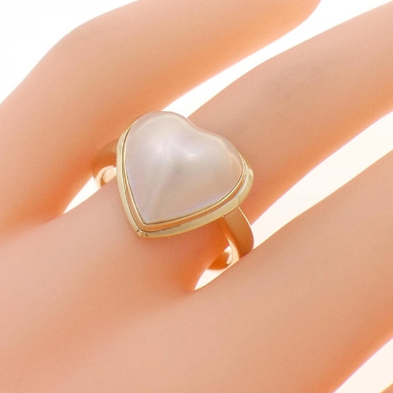 Nhẫn Mabe Pearl Hình Trái Tim K18YG - Hàng hiệu Chính hãng 848927
