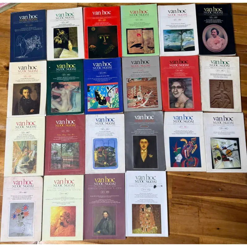 22 cuốn tạp chí văn học nước ngoài không trùng 574552