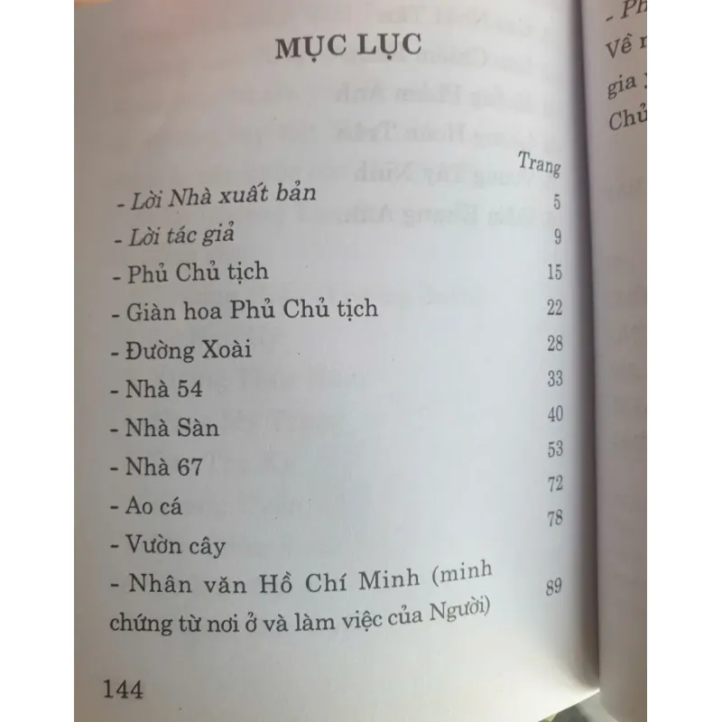 Nơi Ở Và Làm Việc của Chủ tịch Hồ Chí Minh tại Khu Phủ Chủ tịch 777727