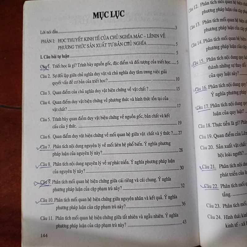 [2 học phần 1&2] Tài liệu hướng dẫn ôn tập Những nguyên lý cơ bản của Chủ nghĩa Mác -Lênin 492679