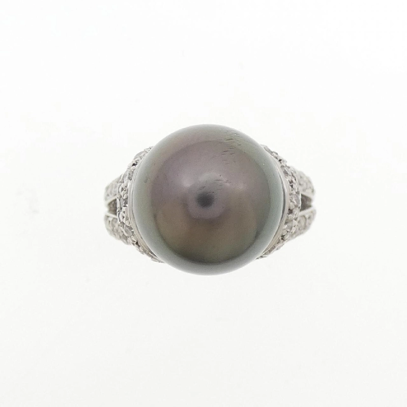 Nhẫn ngọc trai đen PT900 12.3mm - Hàng hiệu Authentic 853789