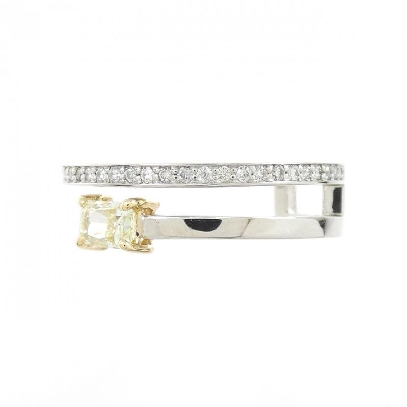 Nhẫn kim cương PT900/K18YG 0.281CT 670624