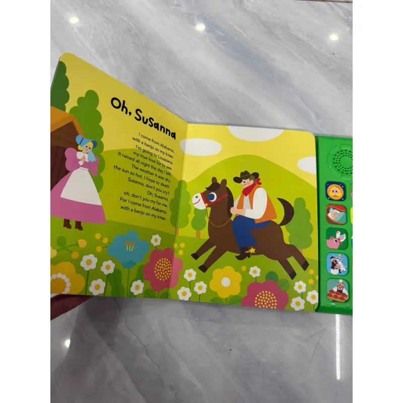 Sách nhạc tiếng anh super simple songs - Old Macdonald had a farm gồm 10 bài há 969850