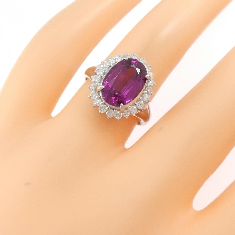 Nhẫn Garnet PT900 3.46CT - Hàng hiệu Authentic 853288