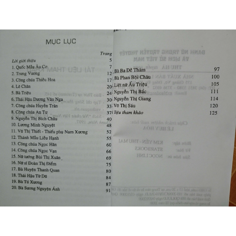 Danh nữ trong lịch sử và truyền thuyết Việt Nam N18 - Xb 2009 - 127 trang LỊCH SỬ - CHÍNH TRỊ - TRIẾT HỌC ANTQ2012-193 922136