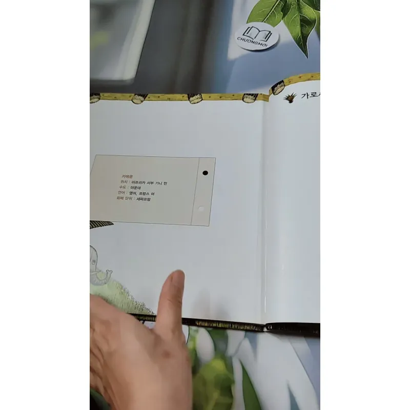 [Tặng nẹp góc] Truyện thiếu nhi Hàn Quốc: Moyamo Anu 59 -  모야모 아누와: 검은 개미와 흰개미는 왜 사이가 나쁠까 732066