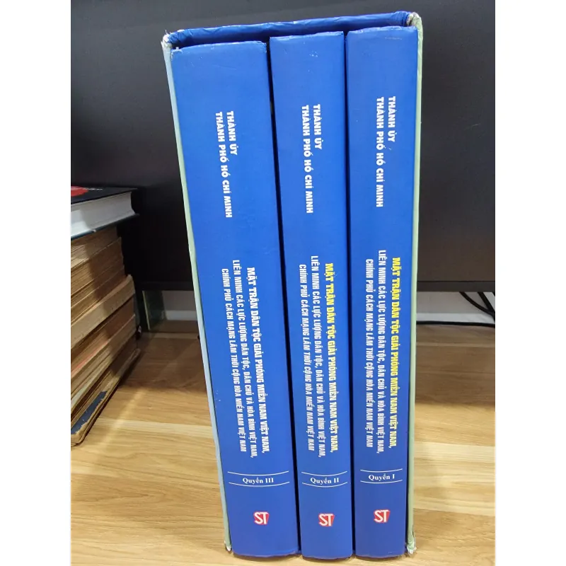 Mặt trận dân tộc giải phóng Miền Nam Việt Nam bộ 3 cuốn 560748