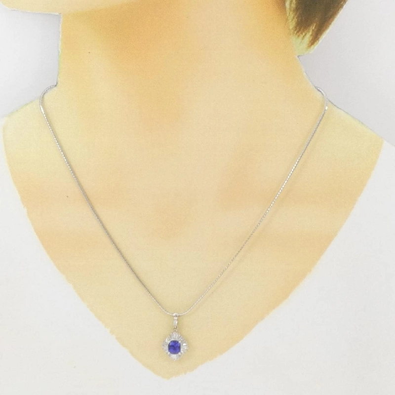 Dây chuyền Tanzanite PT850 1.18CT - Hàng hiệu Chính hãng 862657