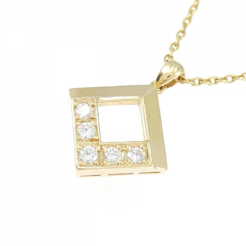 K18YG Dây chuyền kim cương 0.13CT - Hàng hiệu Authentic 862751