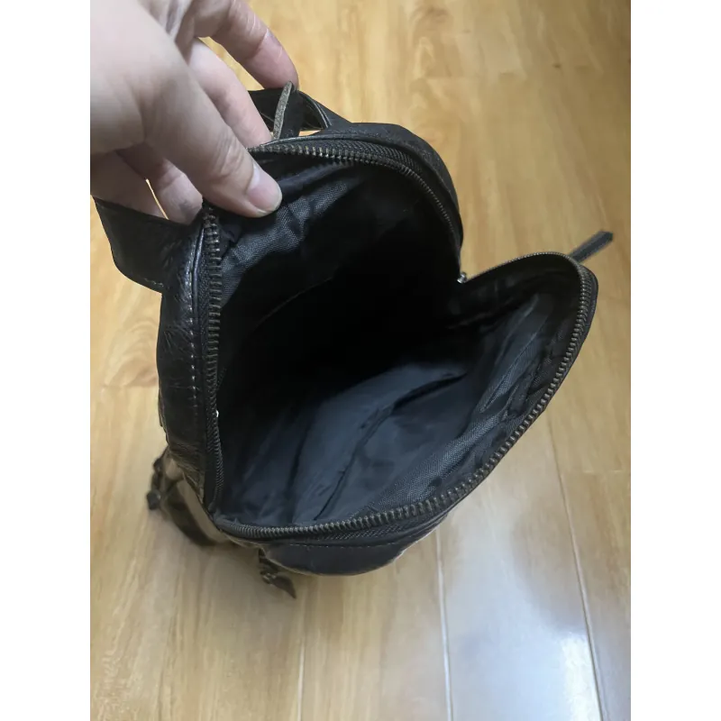 Balo nam, túi đeo chéo da thật 2hand 958591