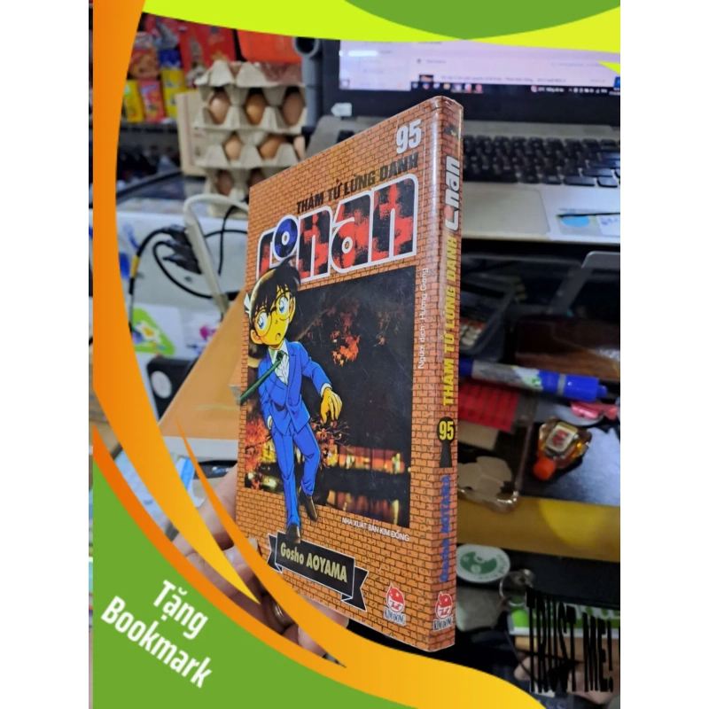 (TẶNG BOOKMARK) Thám Tử Lừng Danh Conan Tập 95 - Gosho Aoyama - mới 80% ố RBK3012 952692