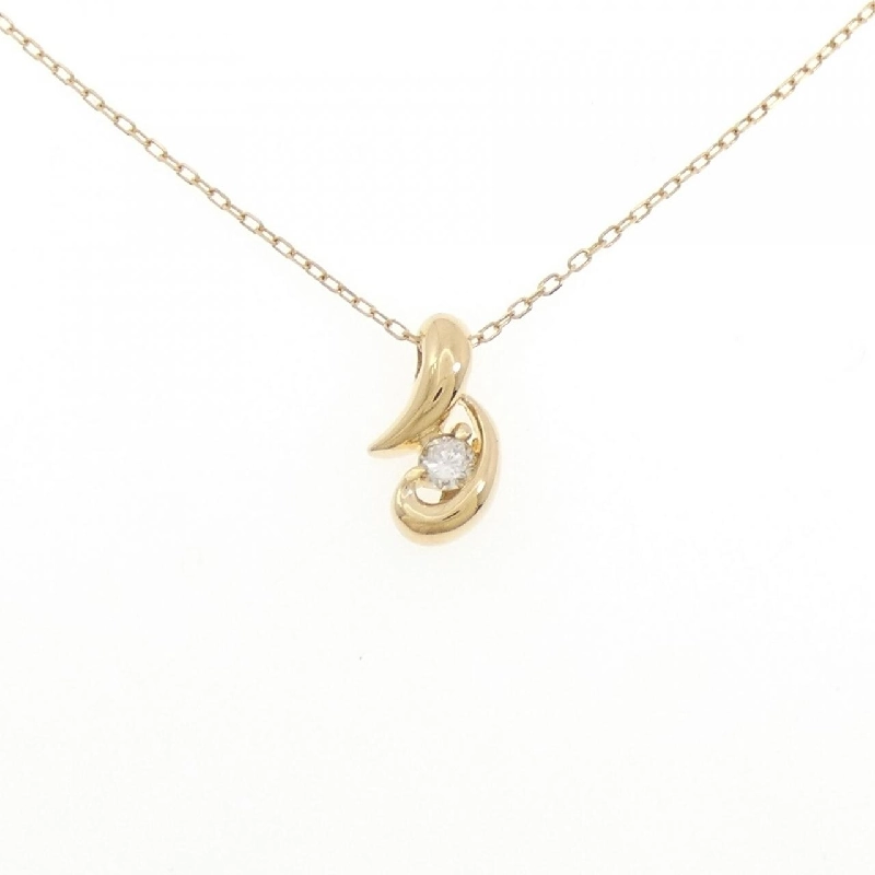 Dây chuyền kim cương K18YG 0.1CT - Hàng hiệu Chính hãng 859814