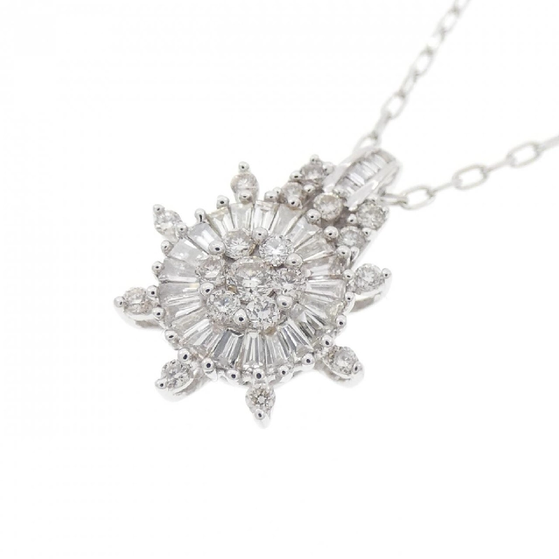 K18WG Dây chuyền kim cương 0.29CT - Hàng hiệu Chính hãng 865977