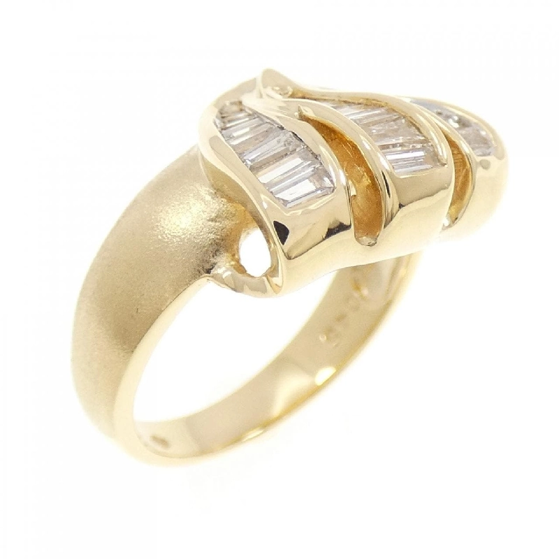 Nhẫn kim cương K18YG 0.45CT - Hàng hiệu Authentic 853831