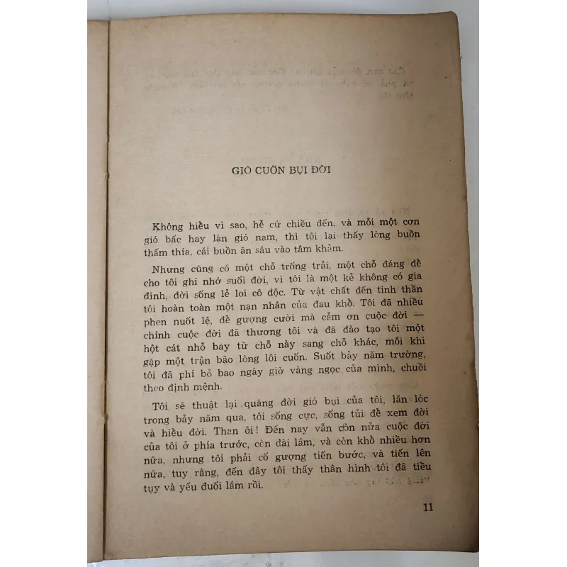 Tự truyện của nhà văn Tịnh Hà (em ruột nhà thơ Xuân Diệu): ĐI HOANG 790728
