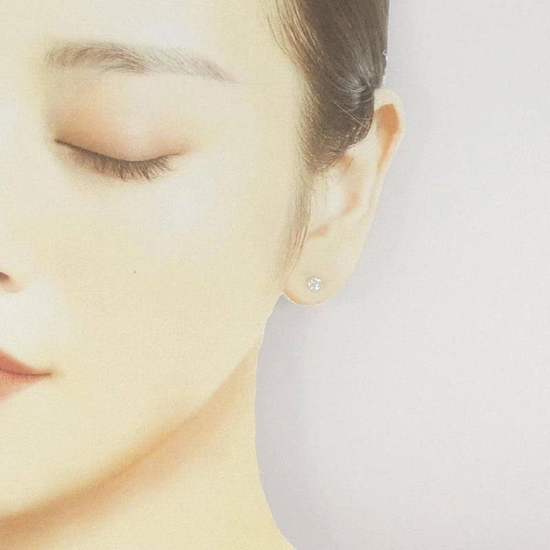 K18YG/ST Bông tai kim cương 0.200CT 0.212CT G-H VS2 EXT H&C - Hàng hiệu Chính hãng 871810