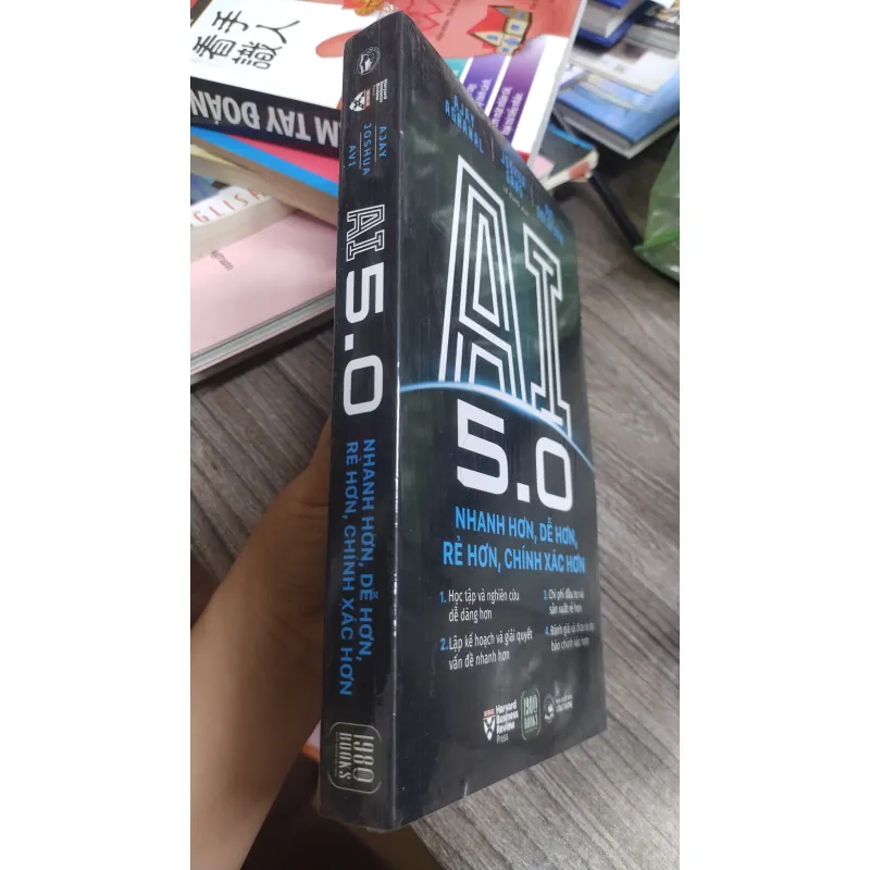 Sách - AI 5.0 - nhanh hơn dễ hơn rẻ hơn chính xác hơn - Sách nguyên seal 932419