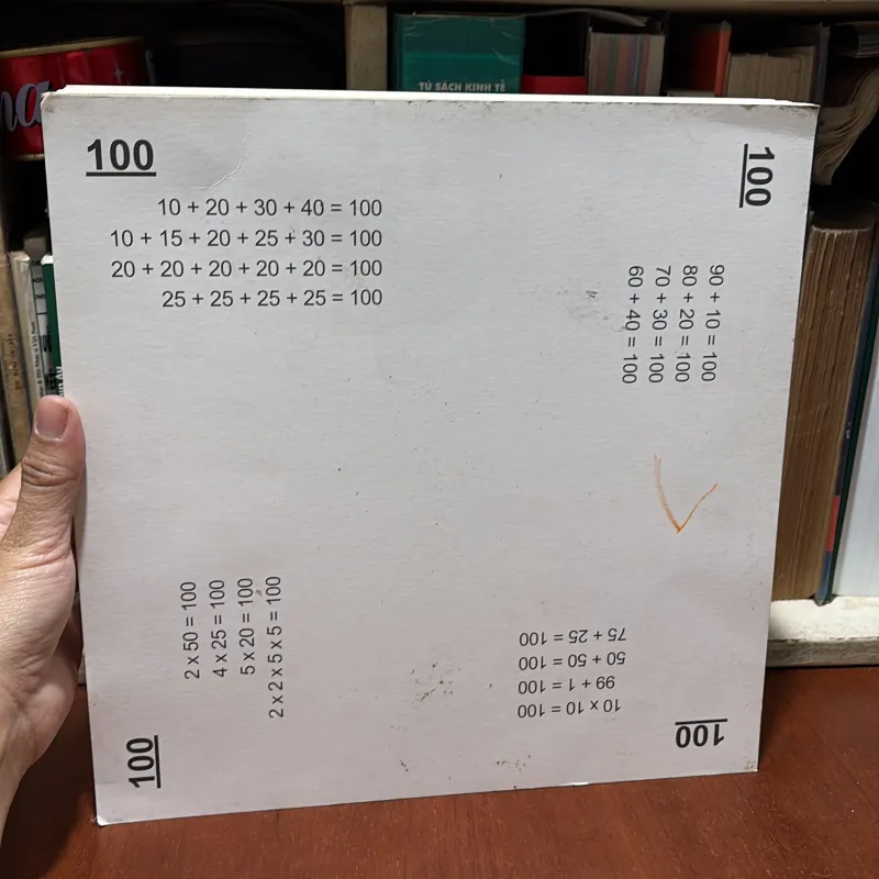 II Đồ Chơi Giáo Dục: Flashcard Dotcard Công Thức Học Toán Chuẩn Glenn Doman 760681