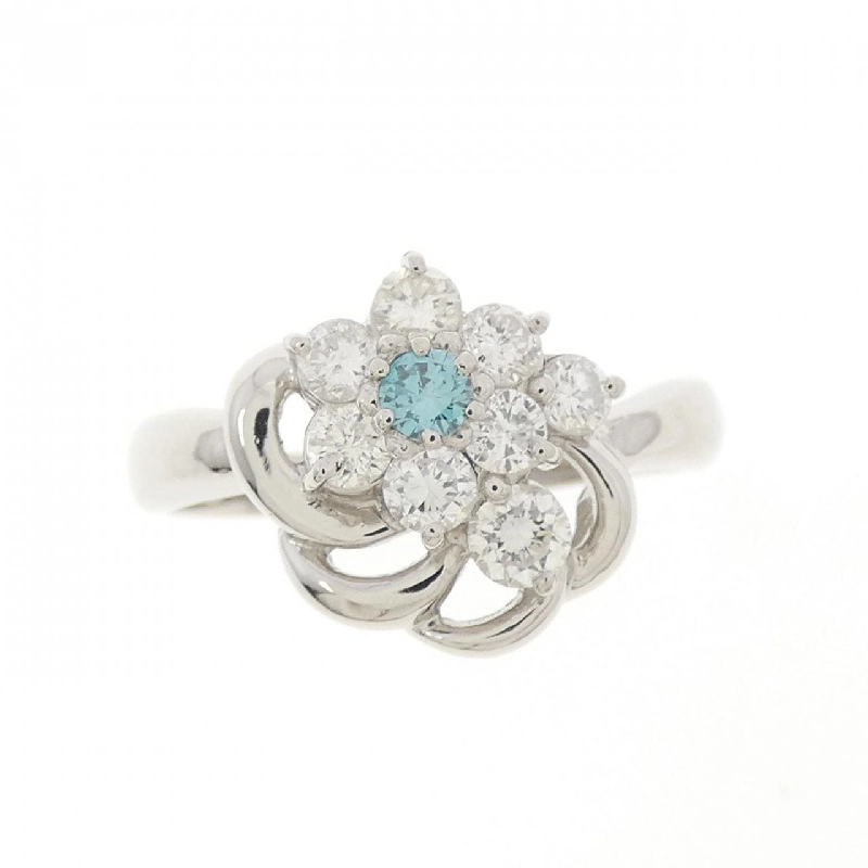 Nhẫn kim cương hoa PT900 0.50CT - Hàng hiệu Authentic 851467