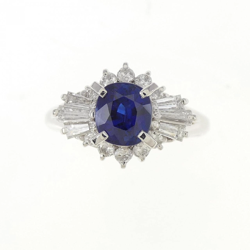 Nhẫn Sapphire PT900 0.89CT 670869