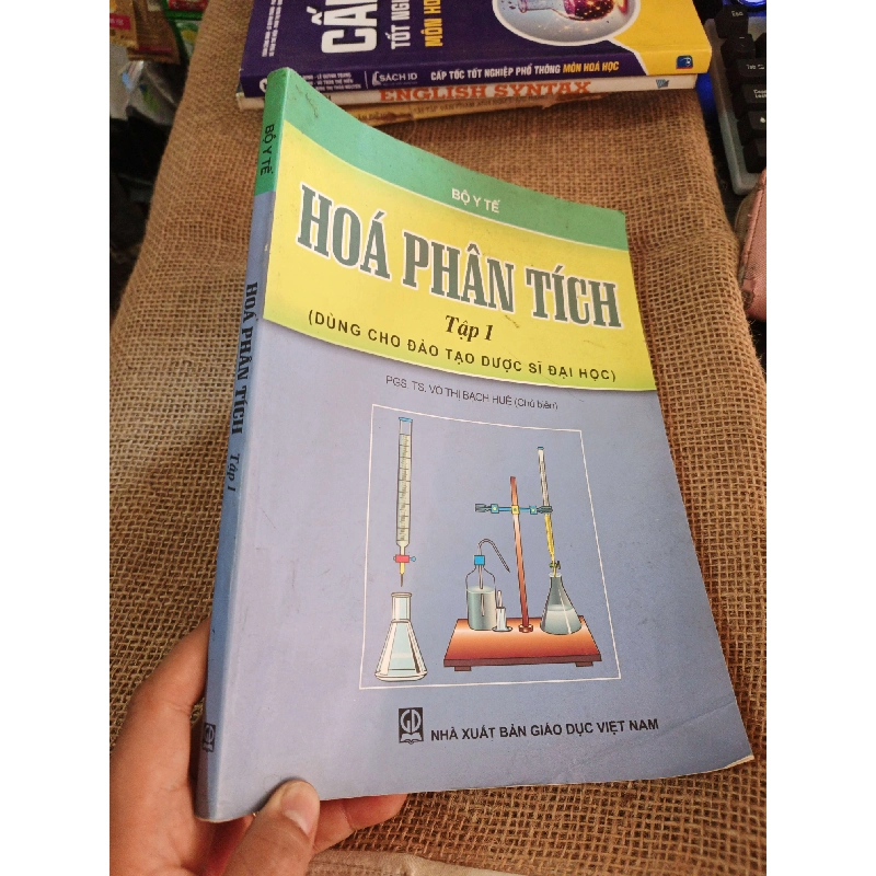 HOÁ PHÂN TÍCH tập 1 dùng cho đào tạo dược sĩ đại học 2018 mới 80%(Sách Y học - Sức khỏe - Thể thao) HLSC2404 1028525