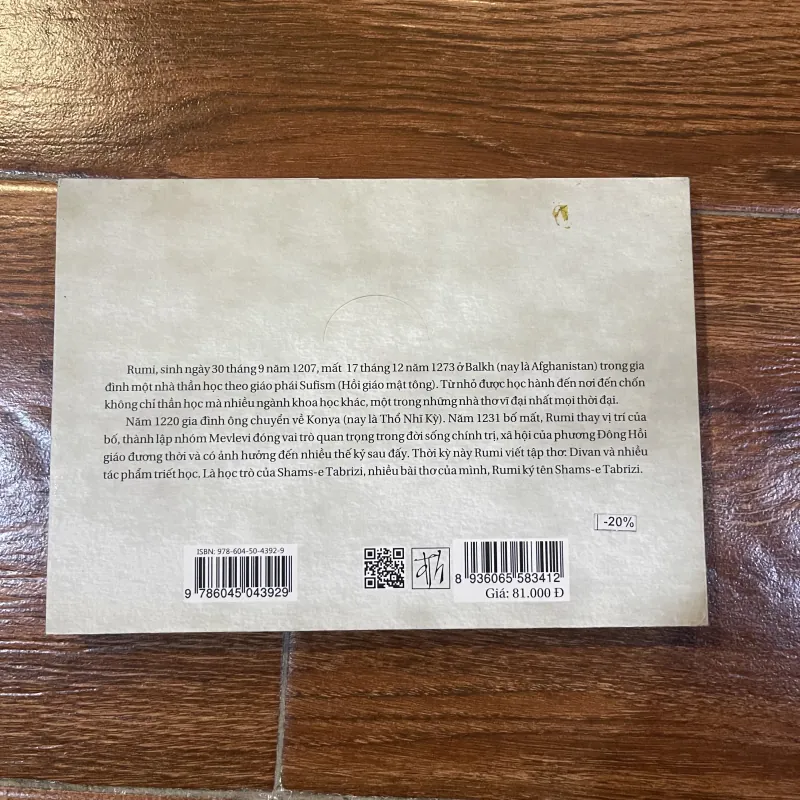 Lời dạy của Rumi (9) 971618