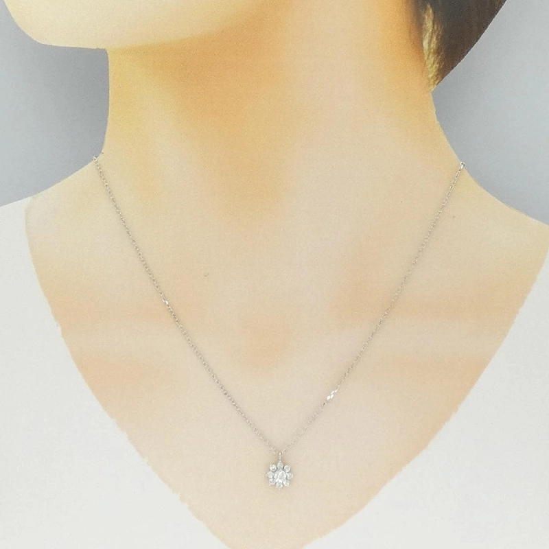 Dây chuyền kim cương PT900/PT850 0.21CT - Hàng hiệu Chính hãng 857831