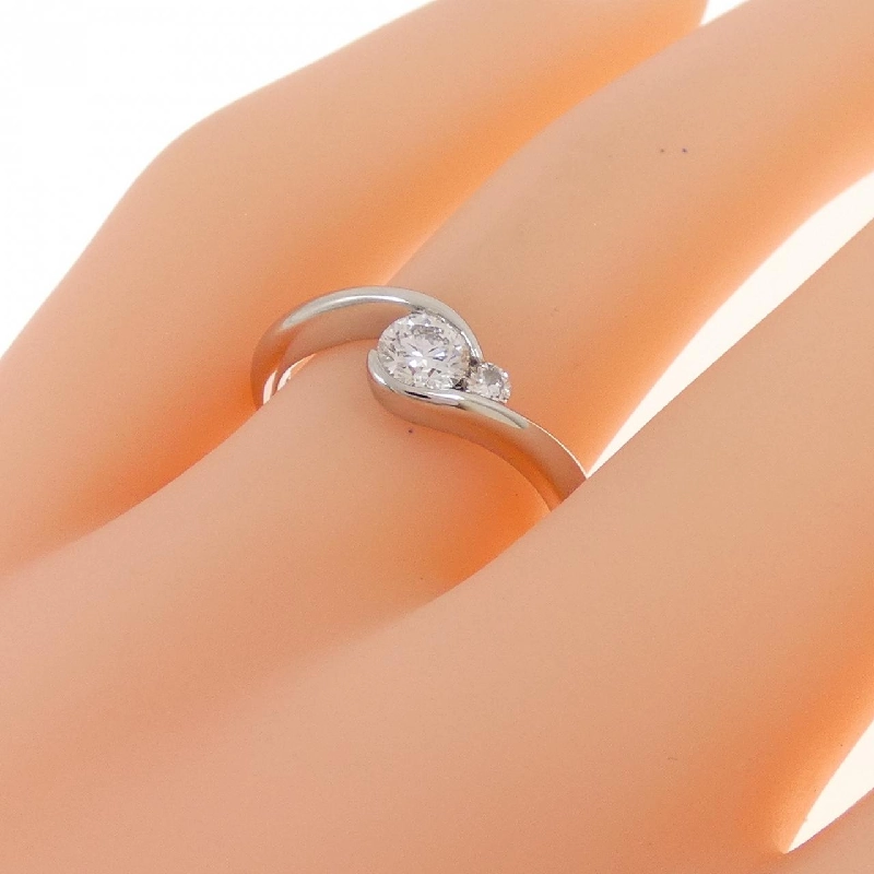 Nhẫn kim cương PT900 0.322CT D SI1 3EXT H＆C - Hàng hiệu Authentic 874931