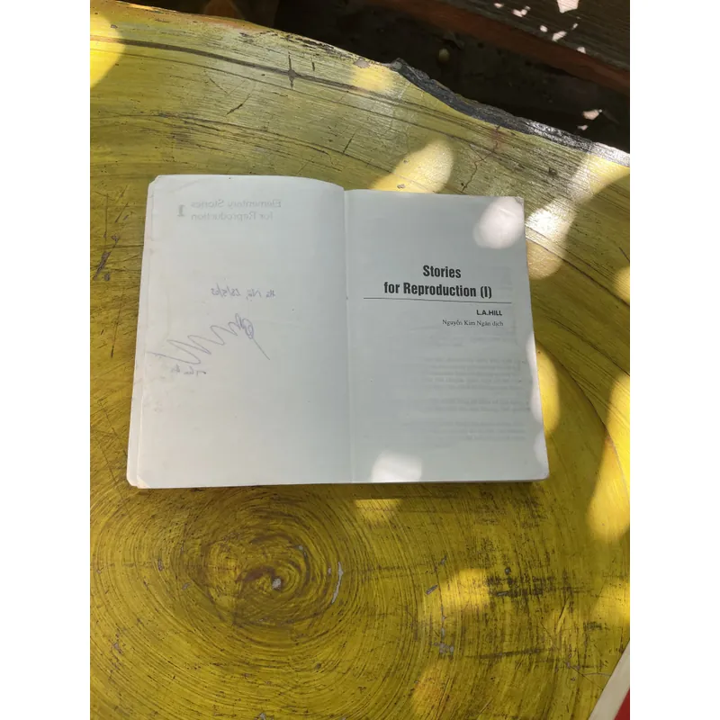 STORIES FOR REPRODUCTION (1&2)- L.A.HILL 609290