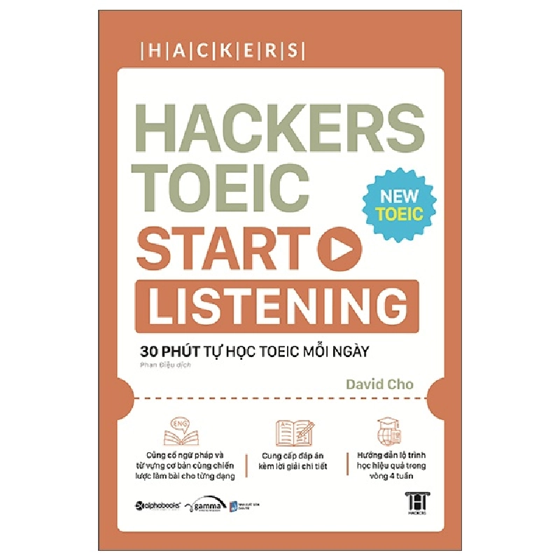 Hackers Toeic Start Listening - 30 Phút Tự Học Toeic Mỗi Ngày (2022) - David Cho 744397