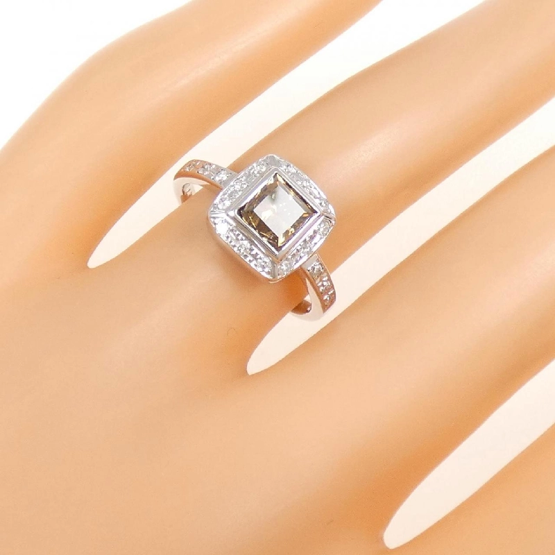 Nhẫn kim cương K18WG 1.047CT - Hàng hiệu Chính hãng 854570