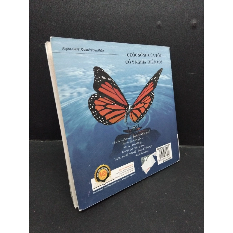 Hiệu ứng cánh bướm mới 70% bẩn rớt trang có mộc trang cuối 2015 HCM1008 Andy Andrews KỸ NĂNG 916684