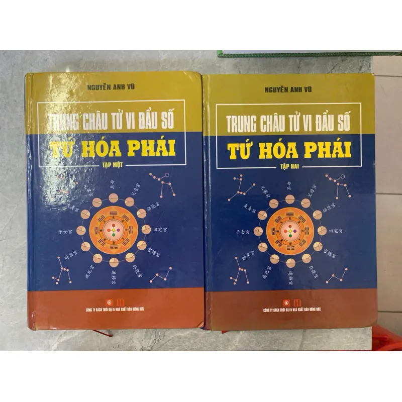 TRUNG CHÂU TỬ VI ĐẨU SỐ TỨ HÓA PHÁI (2 TẬP) - NGUYỄN ANH VŨ 748004