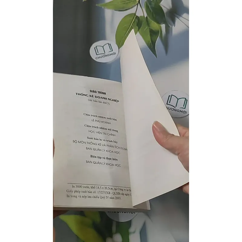Giáo trình Thống kê Doanh nghiệp - Học viện Tài chính 688500