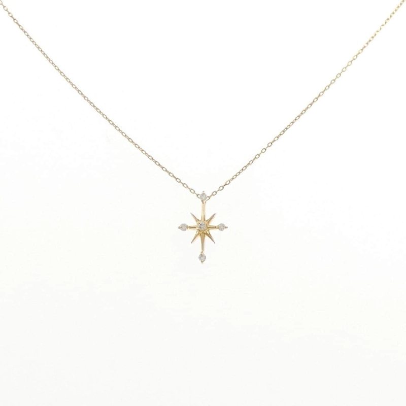 Trang sức Star Jewelry - Dây chuyền Crossing Star 0.04CT - Hàng hiệu Authentic 843682