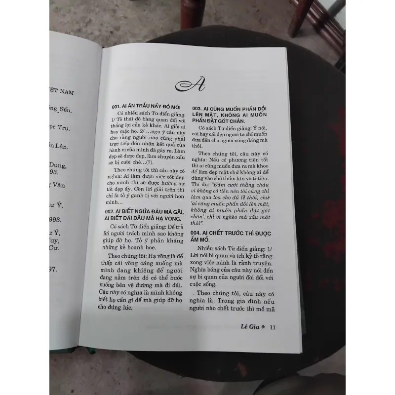 1575 thành ngư, tục ngữ cần bàn thêm của cụ Lê Gia 991823