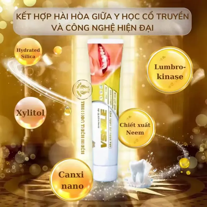 Kem đánh răng thảo dược Vsmile cho bé ngừa sâu răng dùng cho người niềng răng, dưỡng nướu 972168