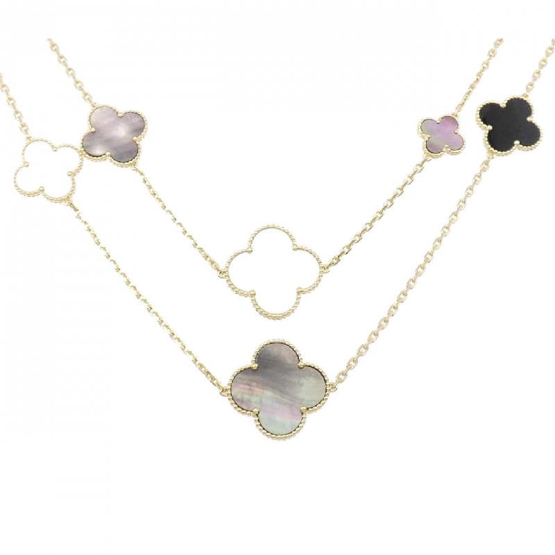 Vòng cổ Van Cleef & Arpels Magic Alhambra 16 Motif - Hàng hiệu Authentic 840314