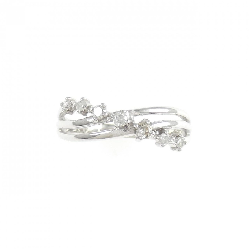 Nhẫn kim cương K10WG 0.15CT - Hàng hiệu Authentic 850502