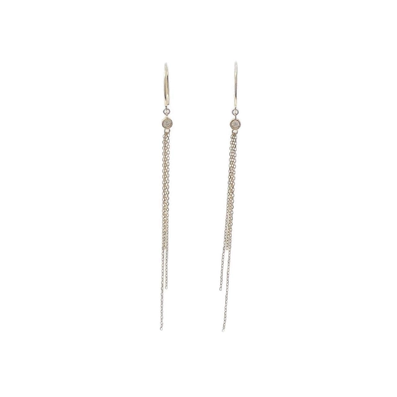 Bông tai kim cương 4゜C - Hàng hiệu Authentic 846311