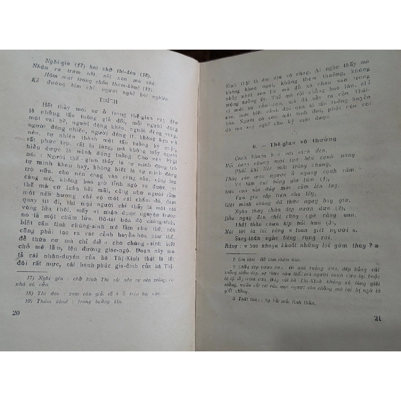 Giải thích truyện quan âm thị kính - Thiều Chửu xuất bản trước 1945 ( sách đóng bìa xưa ) 573287