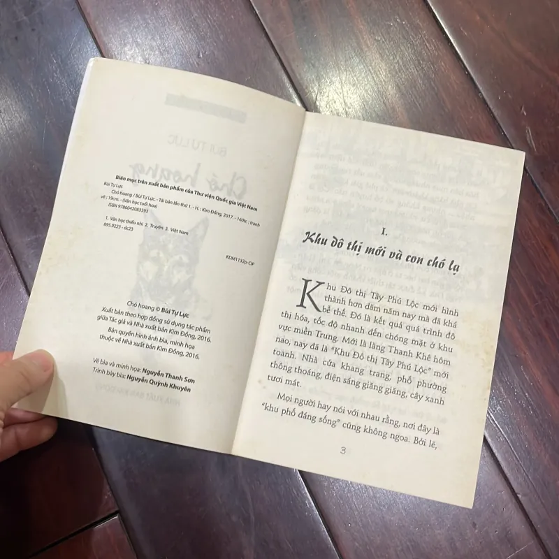 Văn học tuổi hoa - CHÓ HOANG - BÙI TỰ LỰC nxb KD 2017  1026002