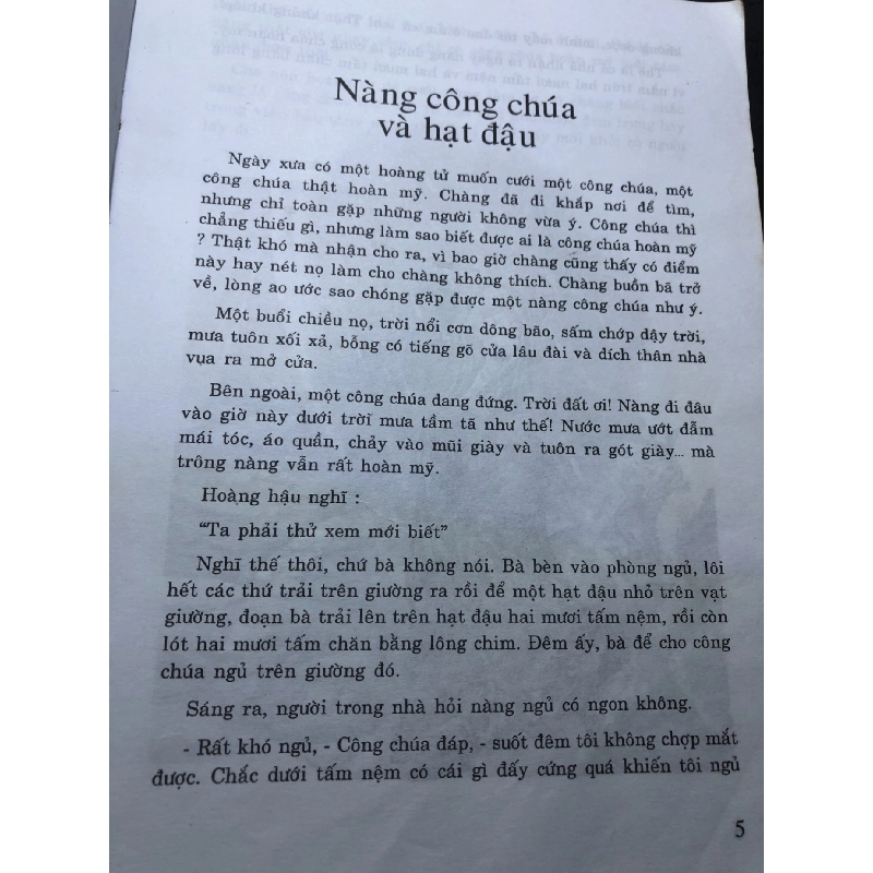 Truyện cổ Andersen 2009 mới 70% ố bẩn nhẹ HPB2106 SÁCH VĂN HỌC 915969