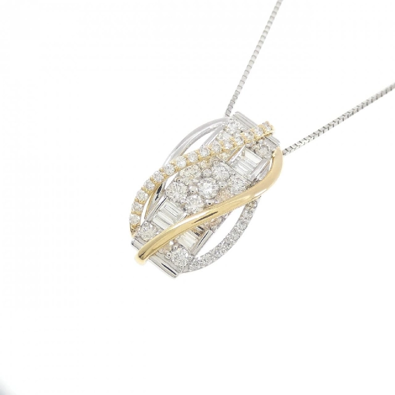 PT900/K18/PT850 Dây chuyền kim cương 1.00CT - Hàng hiệu Chính hãng 865787