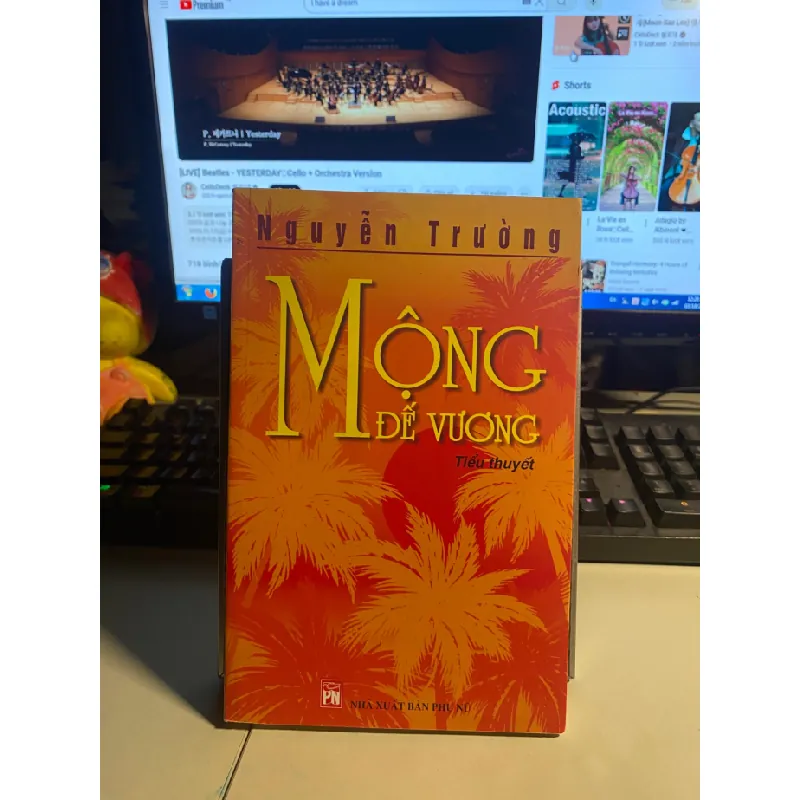 Mộng Đế Vương-Tác giả Nguyễn Trường-NXB Phụ Nữ - Tiểu thuyết- Sách lưu kho mới 95% STB576 Blogmeo 27525 588070