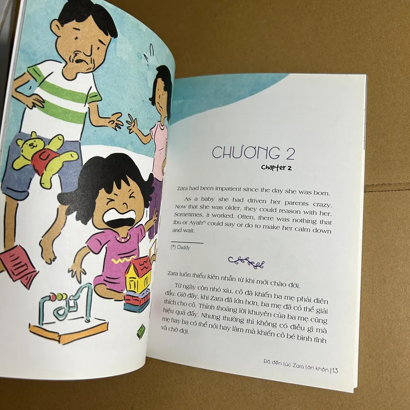 Bài học về tính kiên nhẫn - đã đến lúc zara lớn khôn (song ngữ) 732516